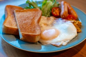 洋食での朝食オプション