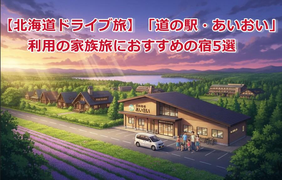 【北海道ドライブ旅】「道の駅・あいおい」利用の家族旅におすすめの宿5選