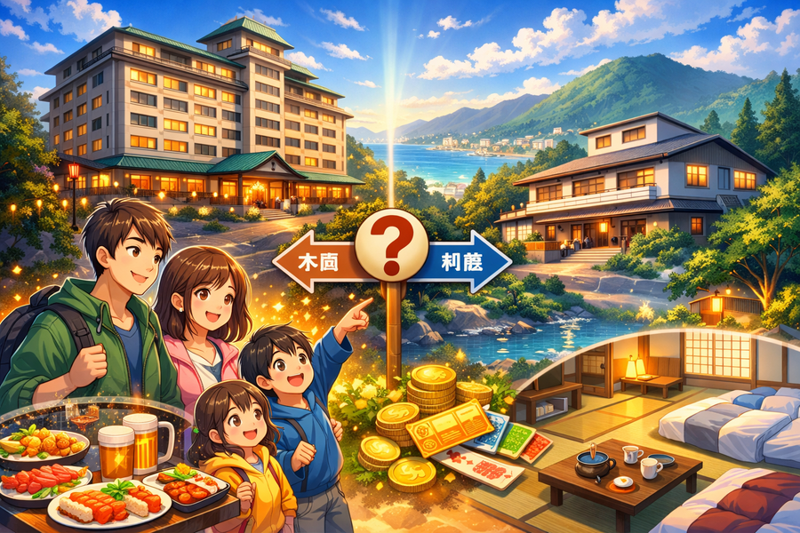 【徹底比較】伊東園ホテル本館と別館の違い｜家族旅行で本当にお得なのはどっち？