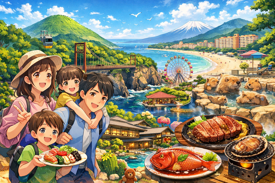 【家族旅行に最適】伊東園ホテル松川館｜温泉・バイキング・口コミ徹底レビュー