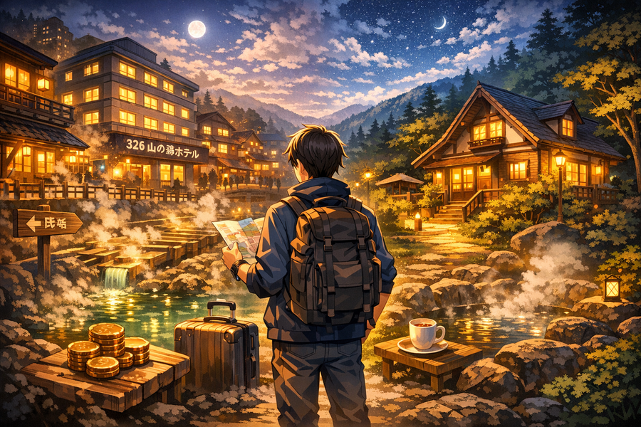 【コスパ重視】草津格安ホテル比較｜326山の湯ホテルとペンションマイウェー