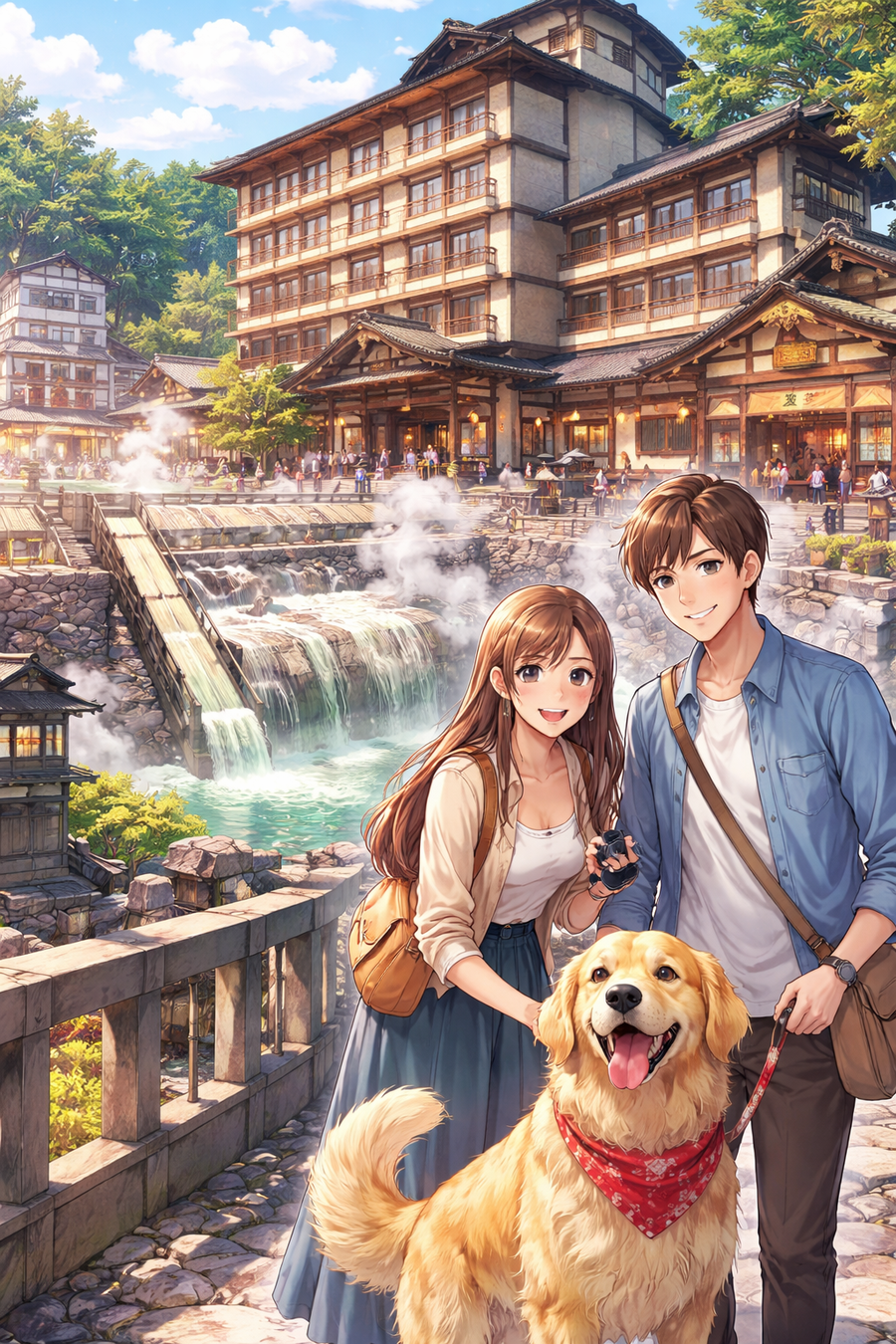 【草津温泉 大東舘 口コミ】ペットと泊まれる湯畑目の前宿を徹底解説