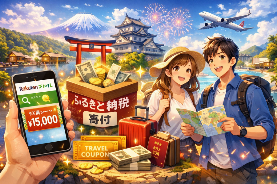 実質2千円で高級宿！楽天トラベル×ふるさと納税30%オフの衝撃